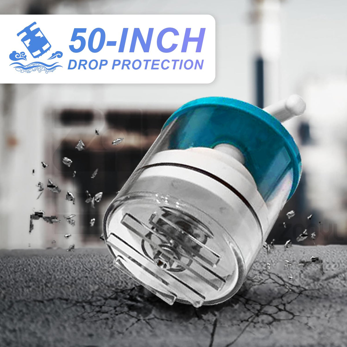 ZOOYL automatic center locator engaging a bearing for precise grease placement and consistent coverage