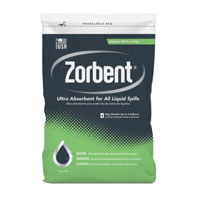 Zorbent front bag showing packaging and product name for quick identification