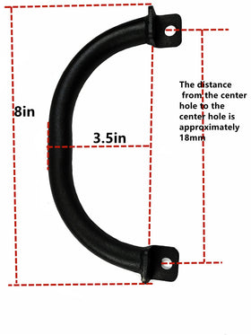 ZOROLE grab handle mounted on cart with passenger stability benefit