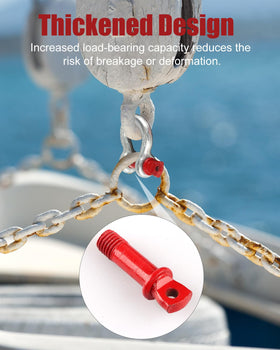 ZORUNNA pin and bow profile highlighting thickened pin for improved shear strength