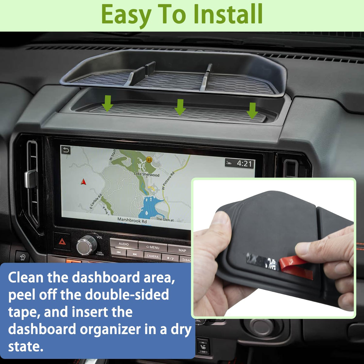 ZOXOQ washable tray being rinsed for easy cleaning and maintenance