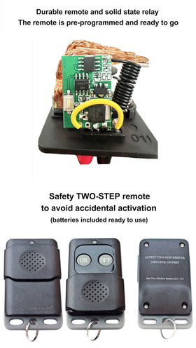 ZOZOMOTORS wiring diagram and instructions for straightforward installation