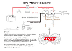 ZOZOMOTORS relay mounted in engine bay demonstrating clean circuit activation