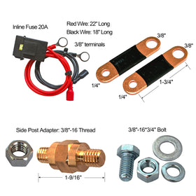 ZOZOMOTORS installed on truck battery demonstrating use in real vehicles