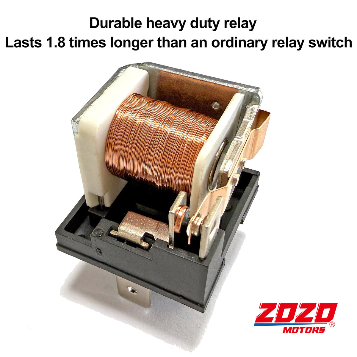 ZOZOMOTORS labeled wiring harness close-up for easy, error-free installation