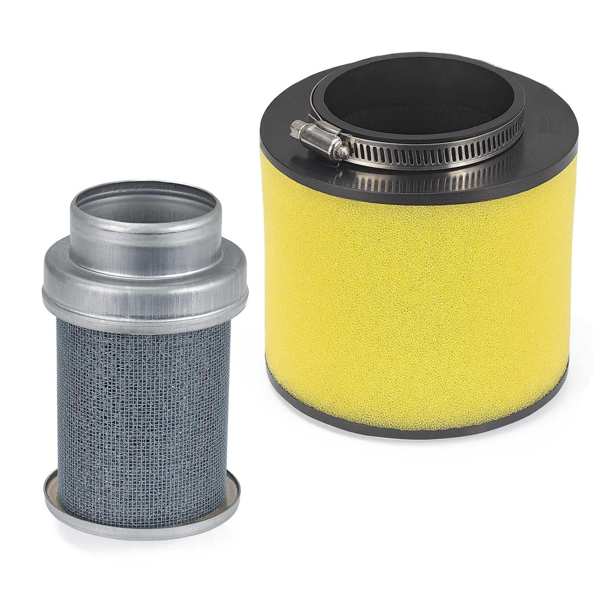 zozoye air cleaner body front view showing OEM fit and improved sealing