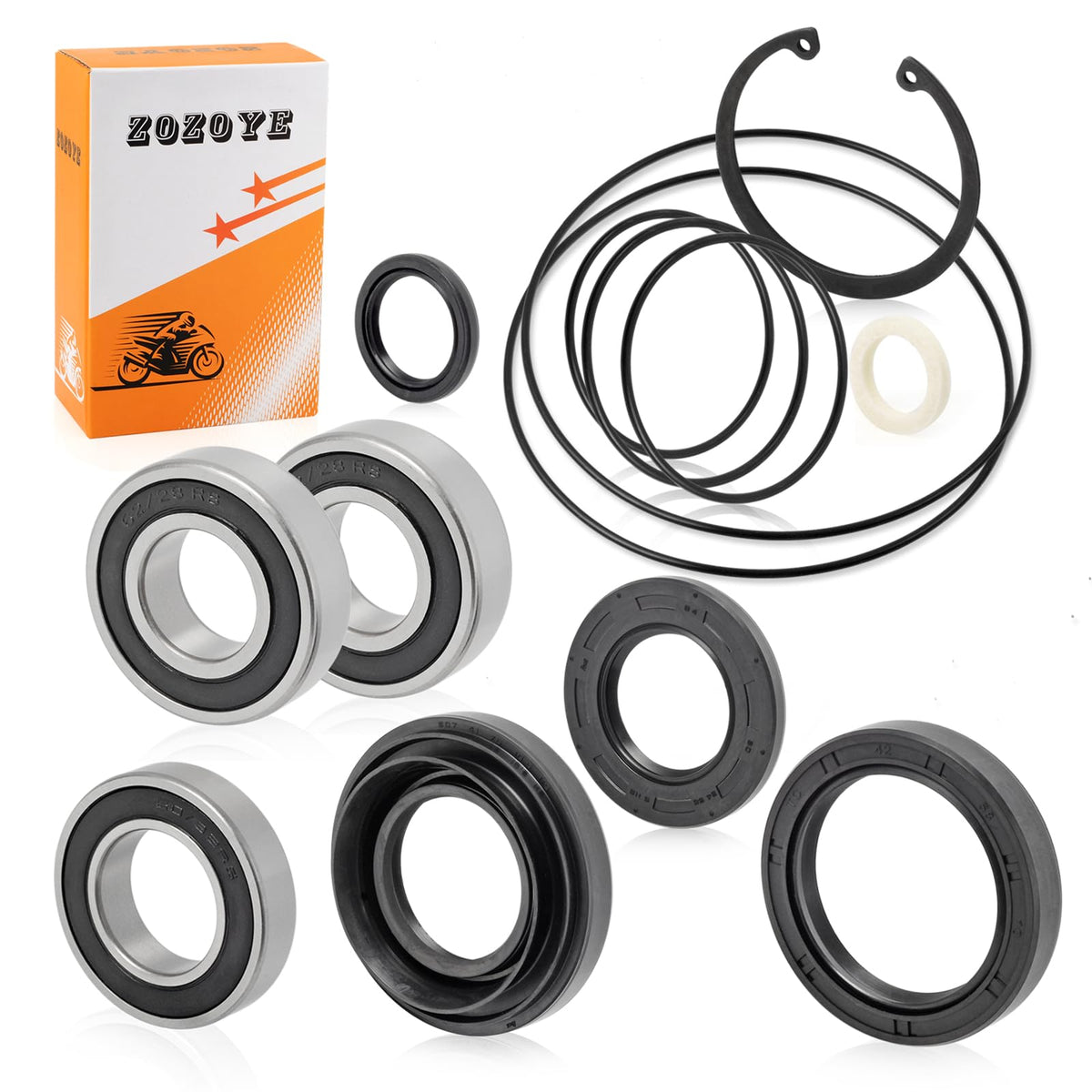 zozoye bearing close-up emphasizing durable race finish for smoother wheel rotation