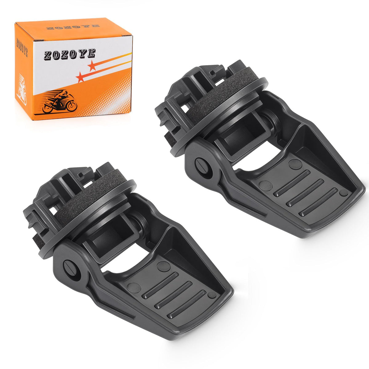 zozoye front view latch pair showing durable construction and easy replacement