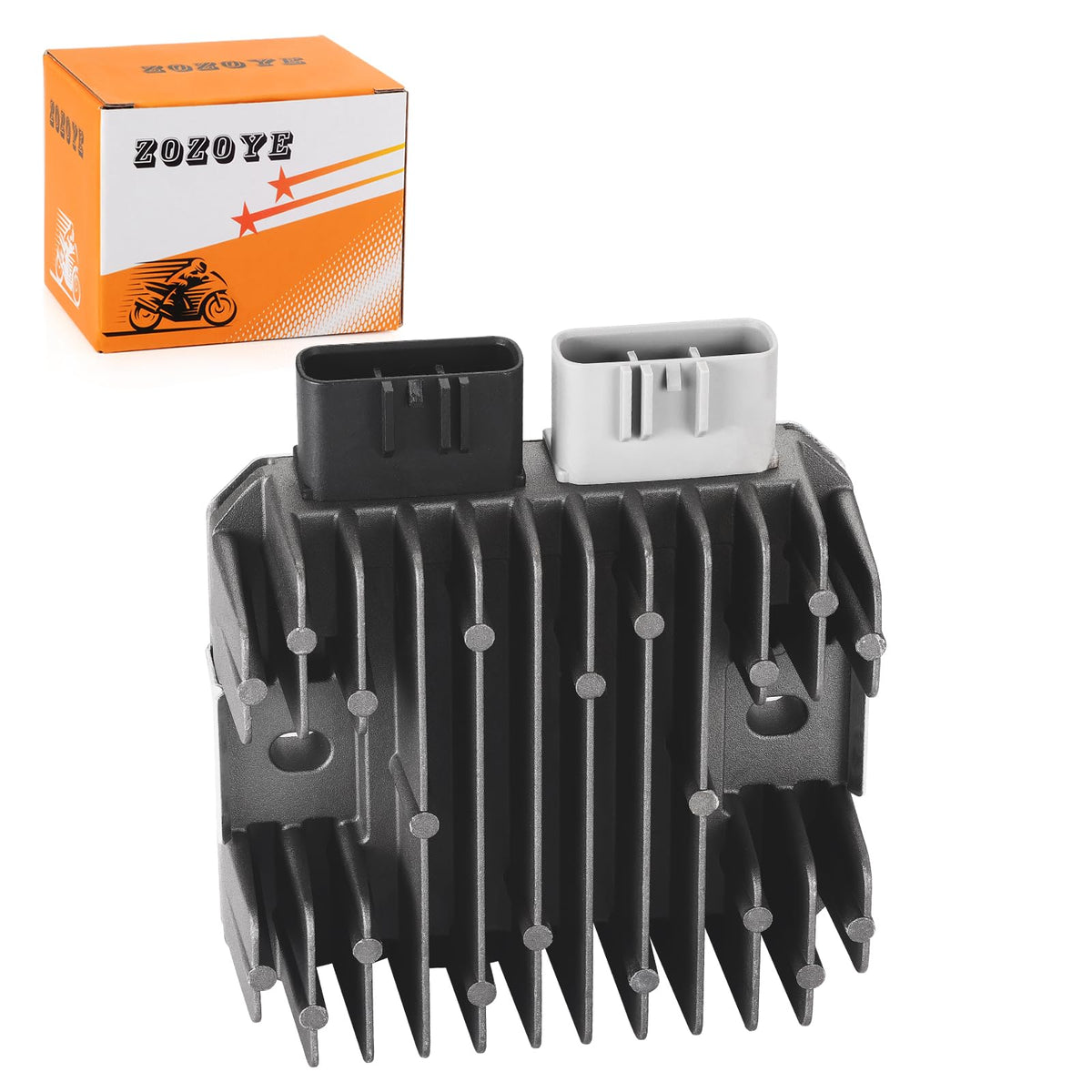 zozoye heat sink fin structure detail for improved cooling and long life