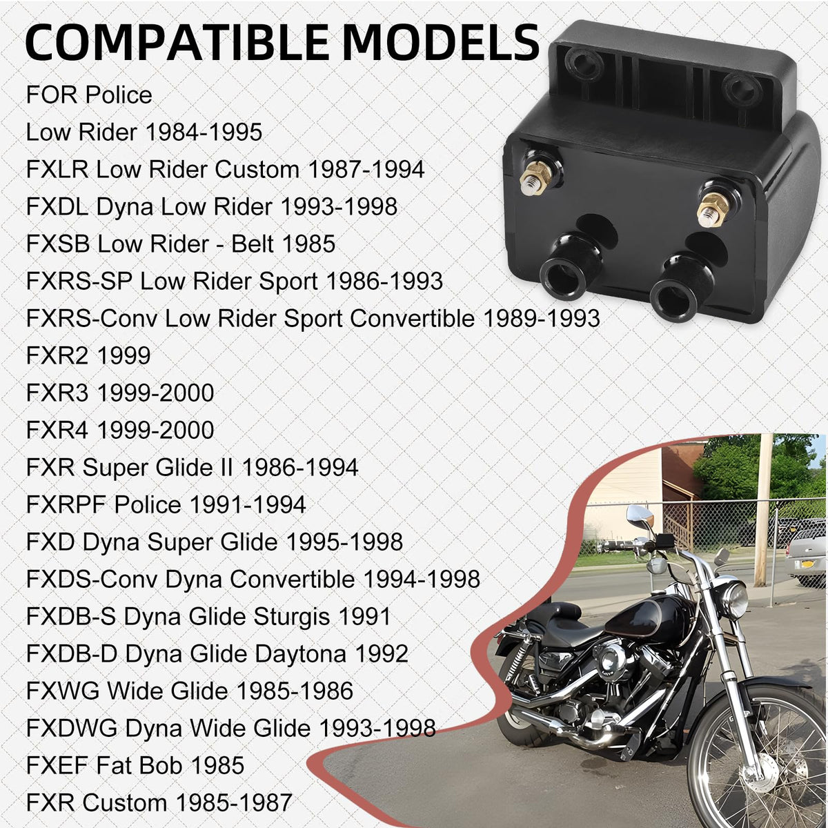 zozoye ignition coil side profile highlighting durable housing and stability