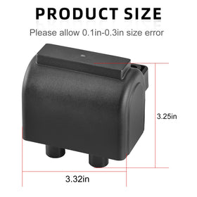 zozoye ignition coil size comparison with ruler for correct scaling