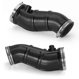 zozoye close-up of left intake tube showing mounting flange benefit