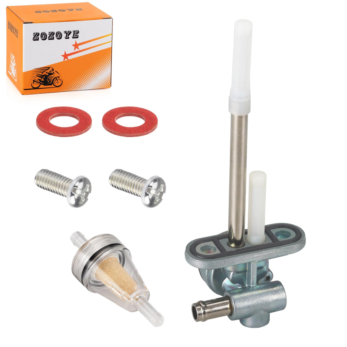 zozoye mounting hardware layout showing bolts and ease of replacement