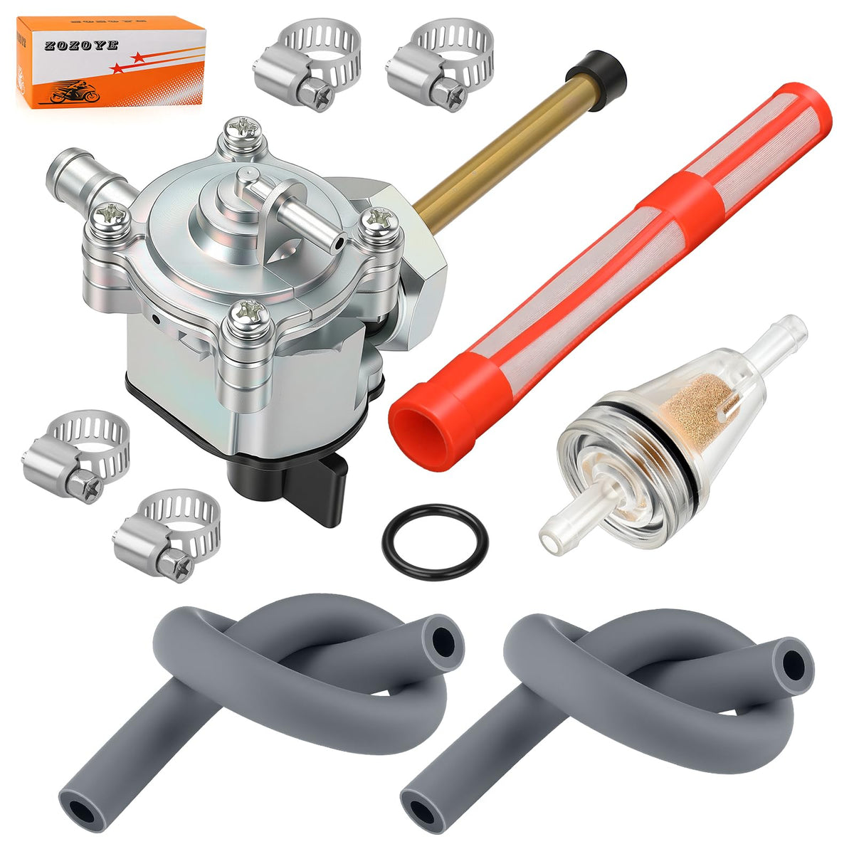 zozoye gasket and fuel filter included to prevent leaks and debris