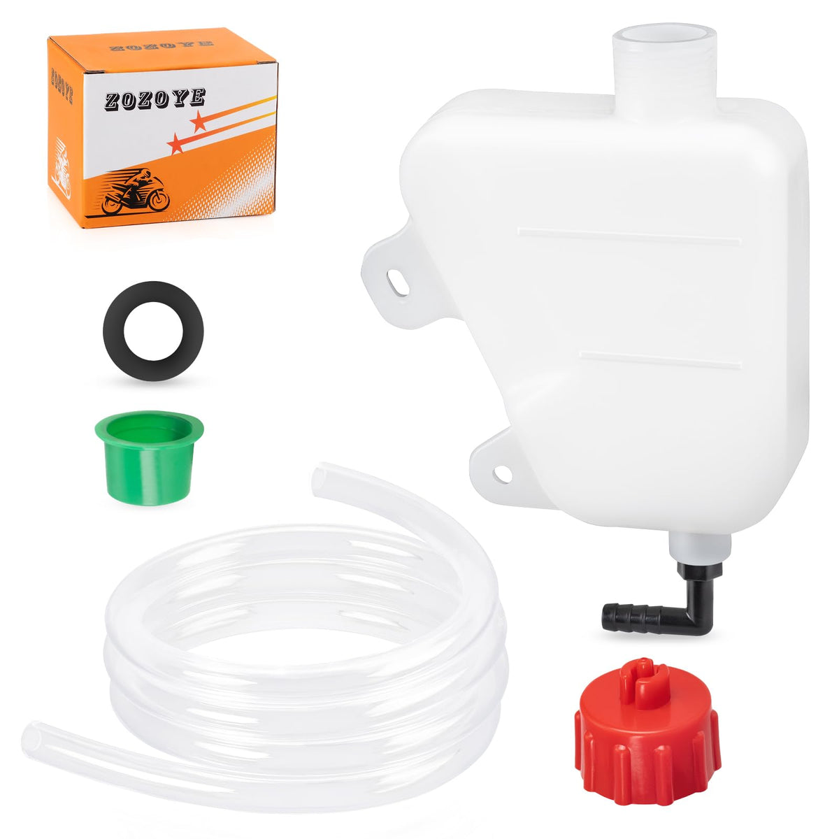 zozoye overflow tank plastic texture close-up illustrating heat-resistant material