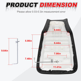 zozoye seat label with OEM part number for quick verification