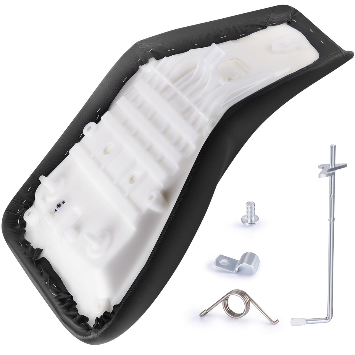 zozoye seat side view highlighting latch area for easy mounting