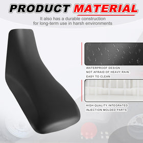 zozoye seat mounted on Rancher 350 showing scale and fit