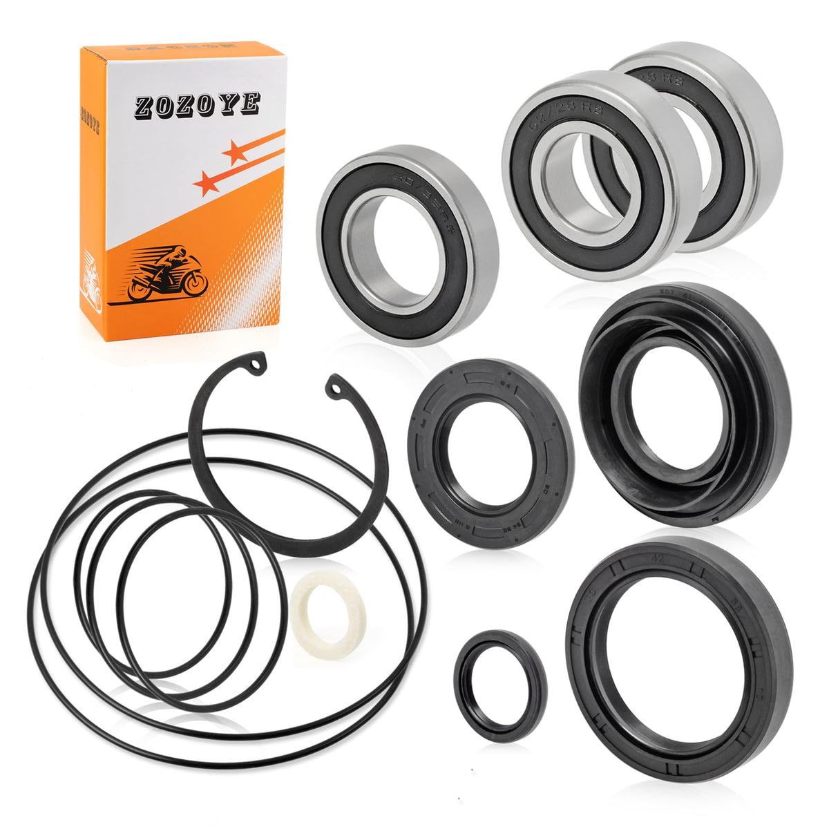 zozoye rear axle kit packed showing all included parts and easy installation benefit