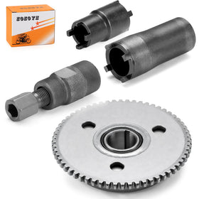 zozoye starter clutch removal nut tools stacked for quick selection and accurate torque