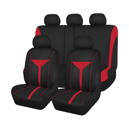 Zpana front seat cover full view showing protection and refreshed interior