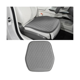 Zpana front view gray cushion showing breathable surface and comfortable support