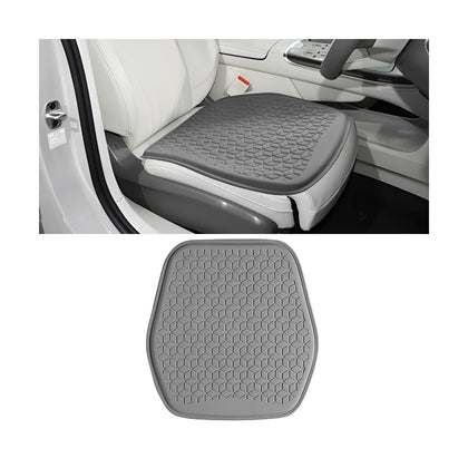 Zpana front view gray cushion showing breathable surface and comfortable support