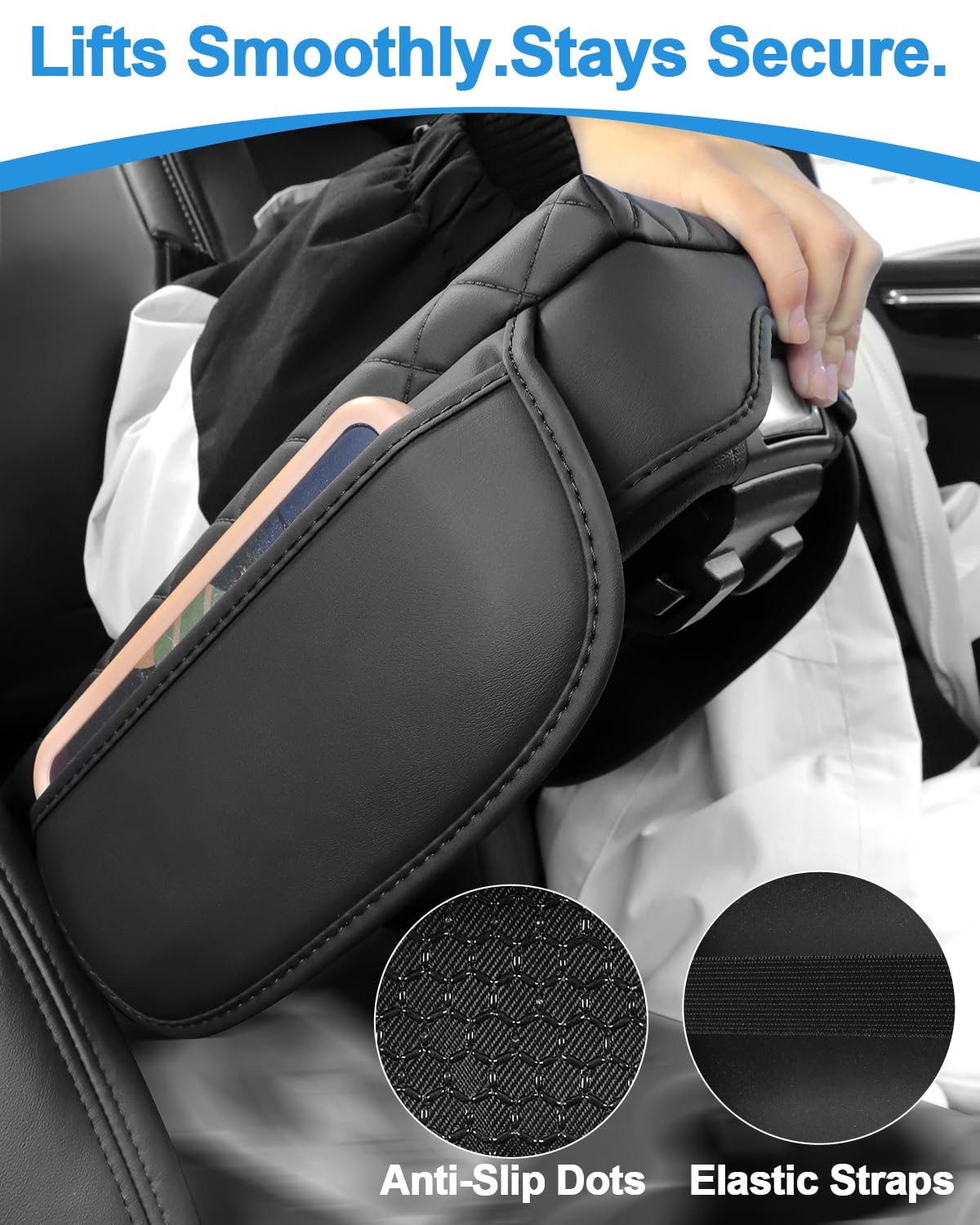 Zrebrio close-up of dual side pockets offering organized, easy access storage