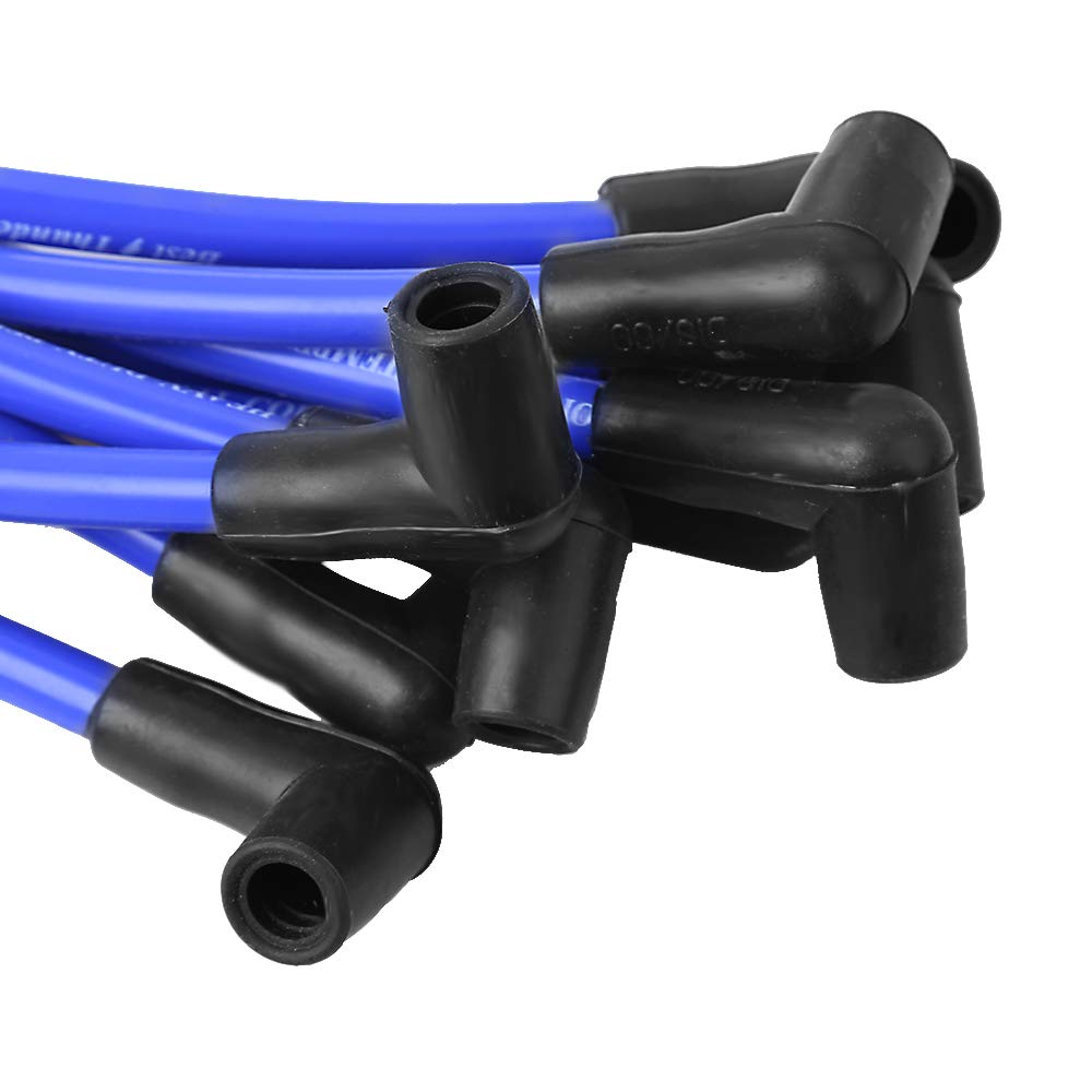 Zreneyfex 90° distributor boot close-up showing secure HEI connection benefit