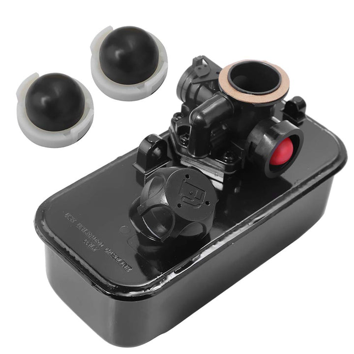 Zreneyfex carburetor front view showing fitment and improved fuel control
