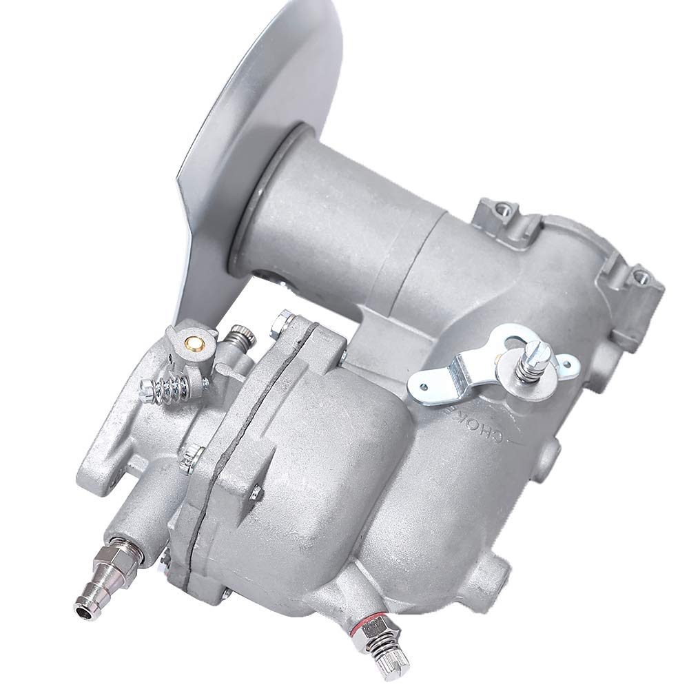 Zreneyfex carburetor held in hand to show correct size and scale