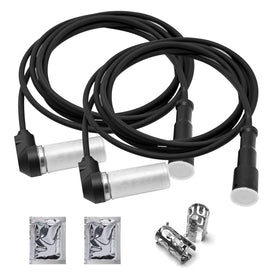 Zreneyfex front view of harness pack showing two harnesses and labeling for quick identification