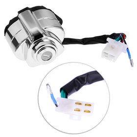 Zreneyfex ignition switch close-up displaying fitment details and reliable operation benefit