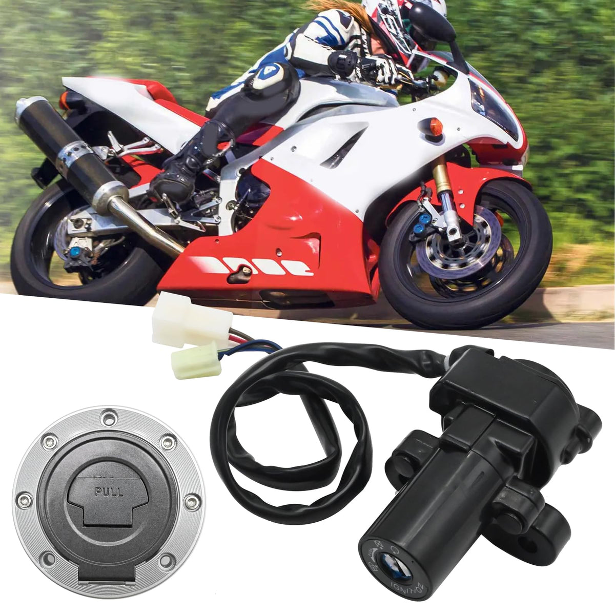 Zreneyfex installed on Yamaha dashboard illustrating straightforward direct fit