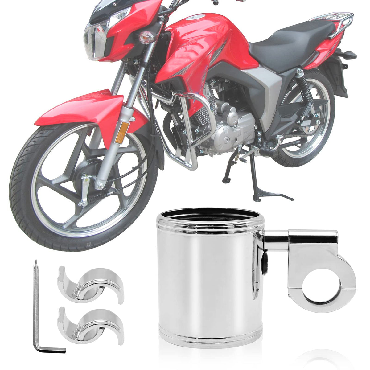 Zreneyfex lifestyle shot rider accessing drink showing convenience benefit