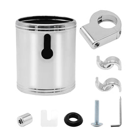 Zreneyfex weatherproof chrome finish detail showing corrosion resistance benefit