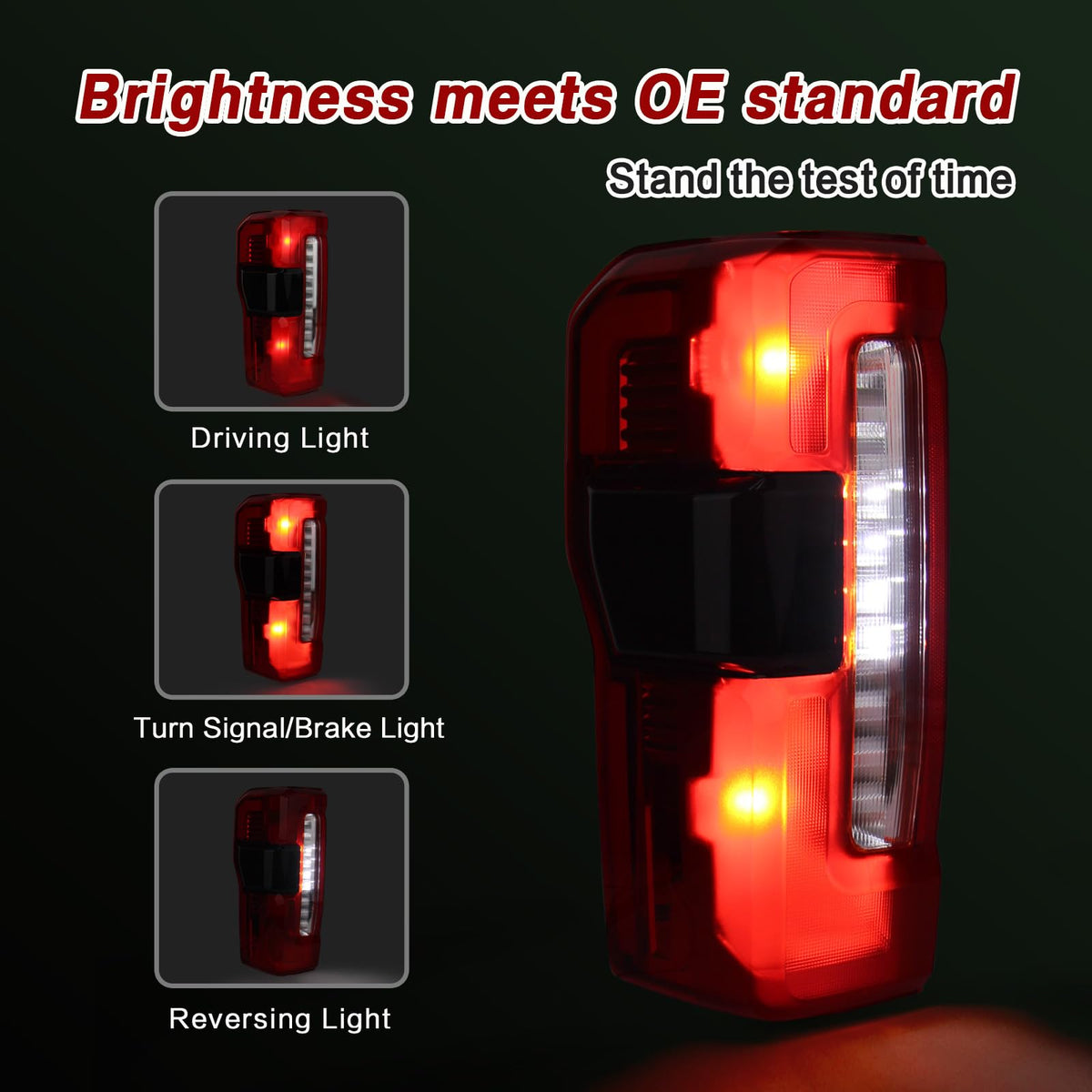 ZSBMP tail light next to hand to show scale and simple installation planning