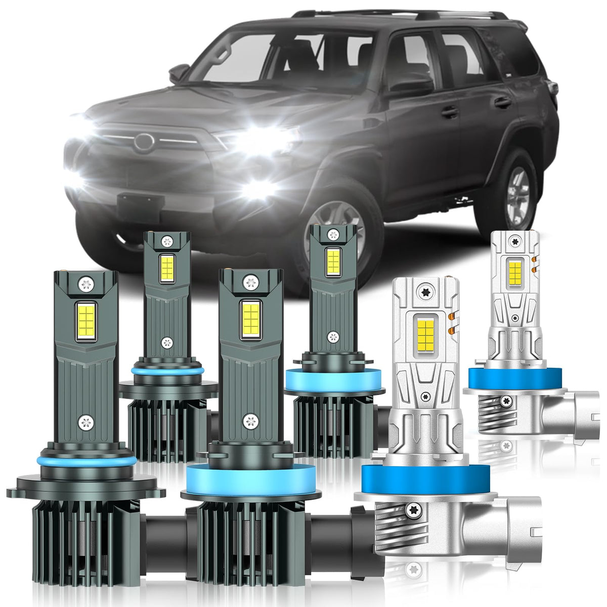 ZSTOPCL front view of six-bulb kit showing fit and compatibility benefit