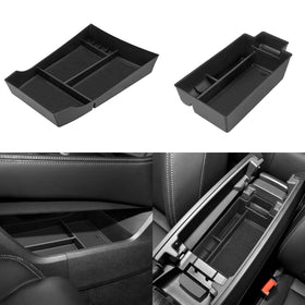 ZTGPMP front view showing snug console fit and improved storage
