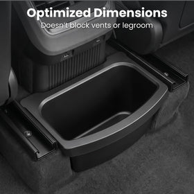 ZTGPMP converted to a discreet trash receptacle to reduce floor clutter