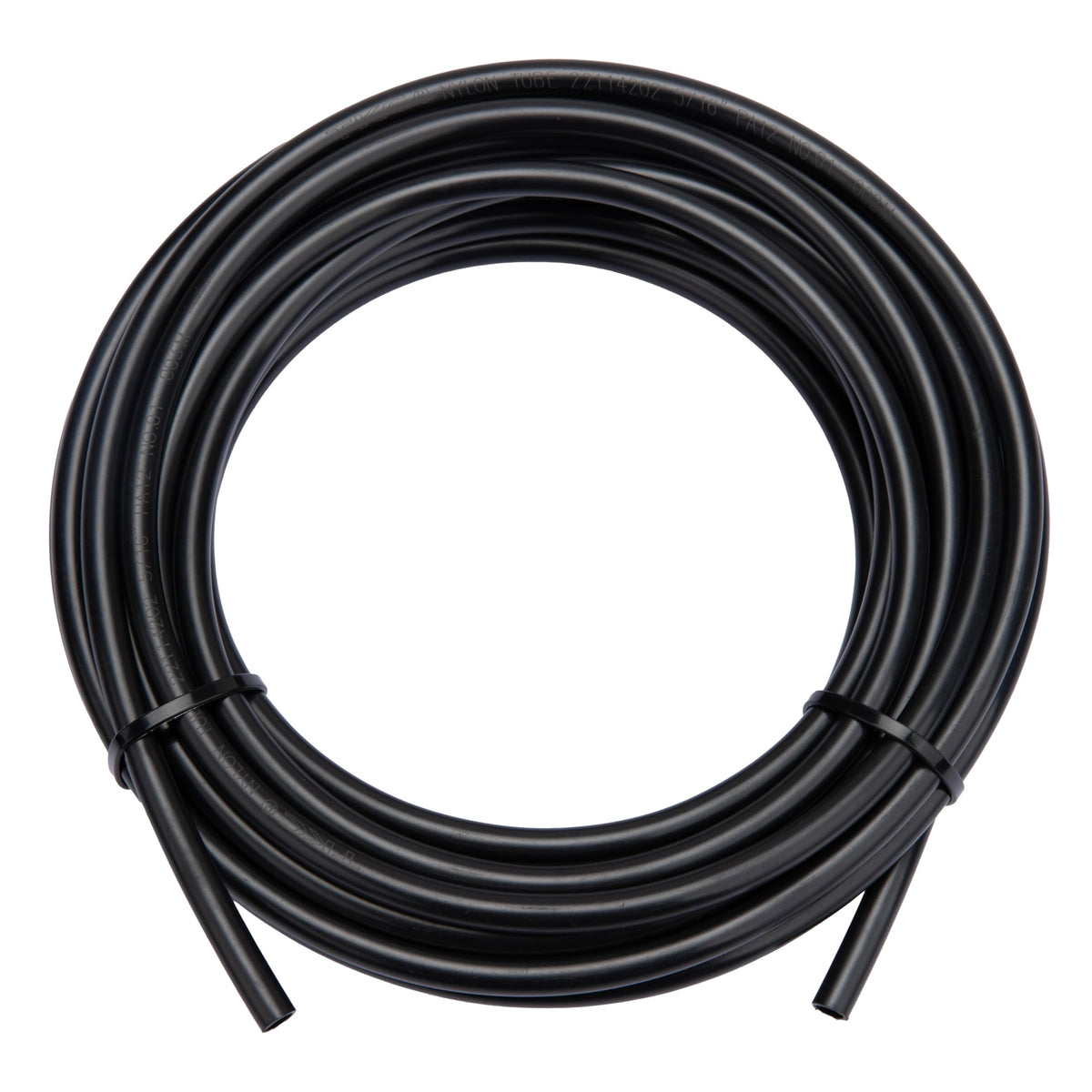 ZTTM nylon fuel line roll front view showing full 25ft length benefit