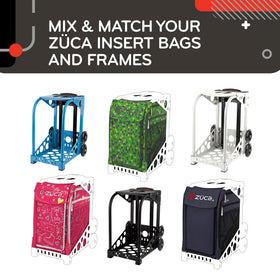 ZUCA insert fitted inside Sport frame illustrating compatibility