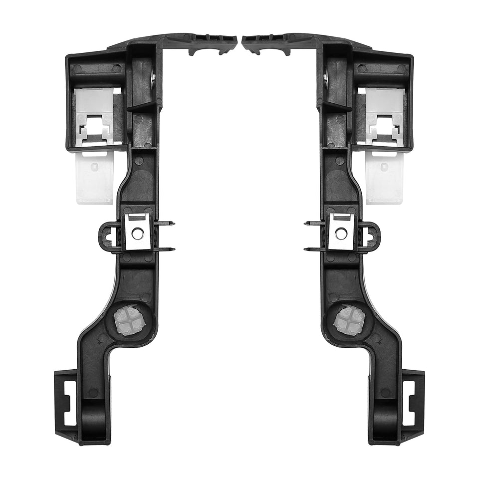 ZUDKSUY front view of both headlight mounting brackets showing fit and finish benefit
