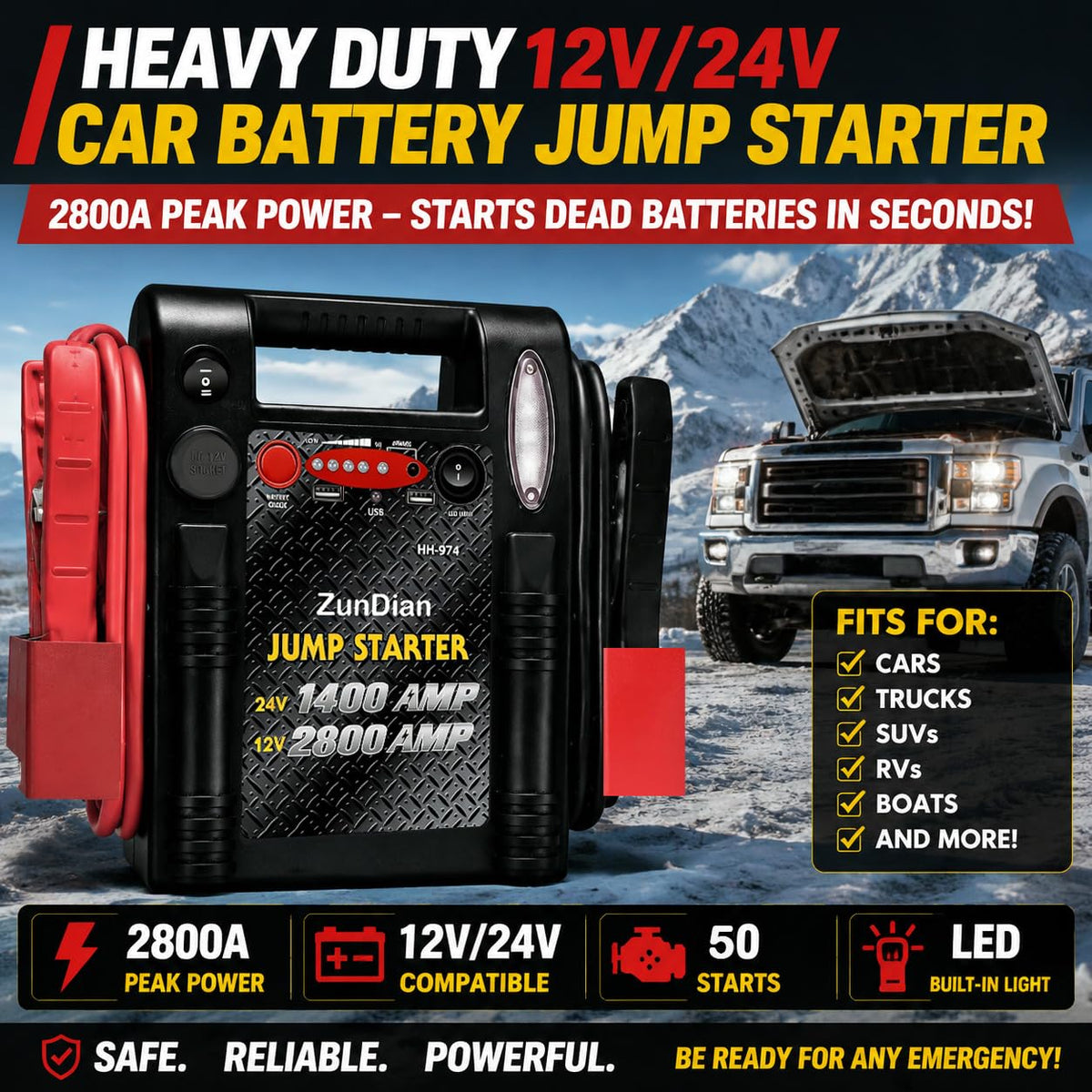ZunDian battery status indicators detail for quick readiness checks