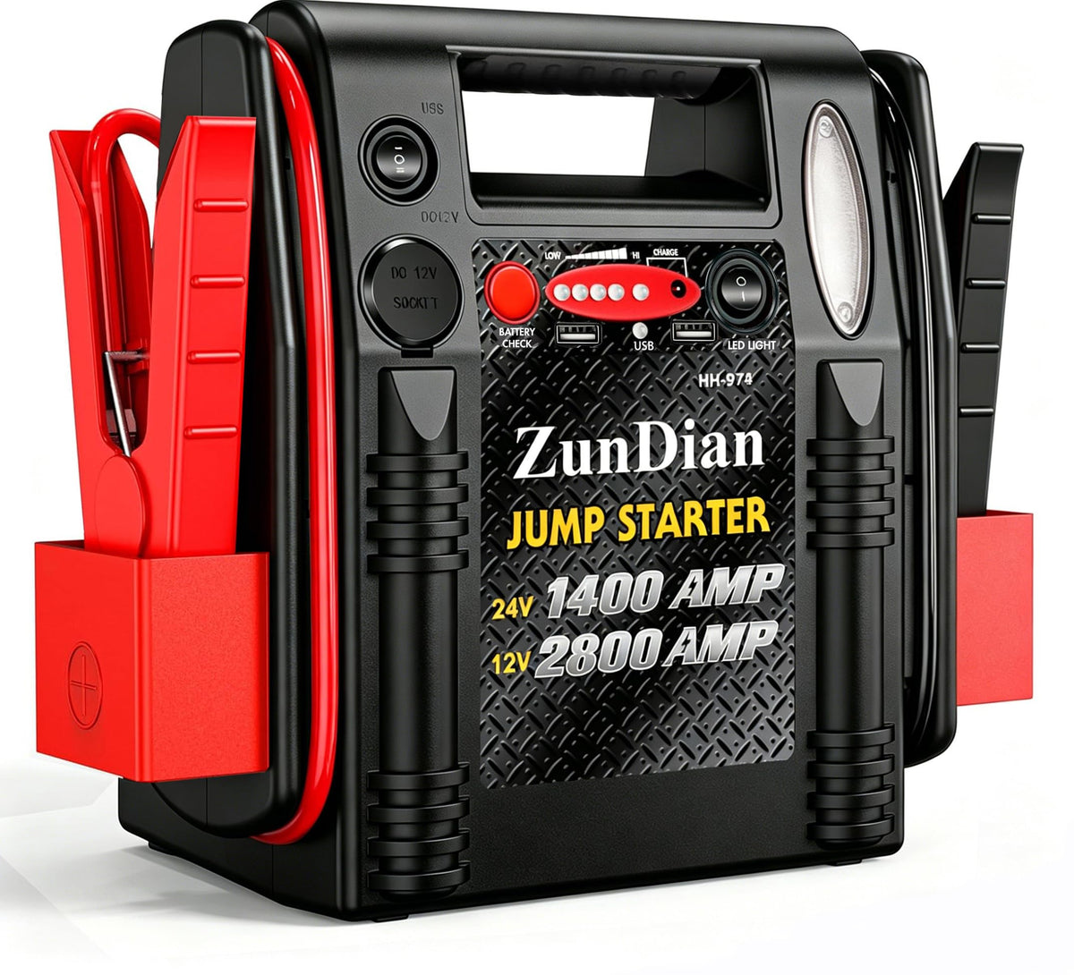 ZunDian front panel view showing controls and benefits of clear operation