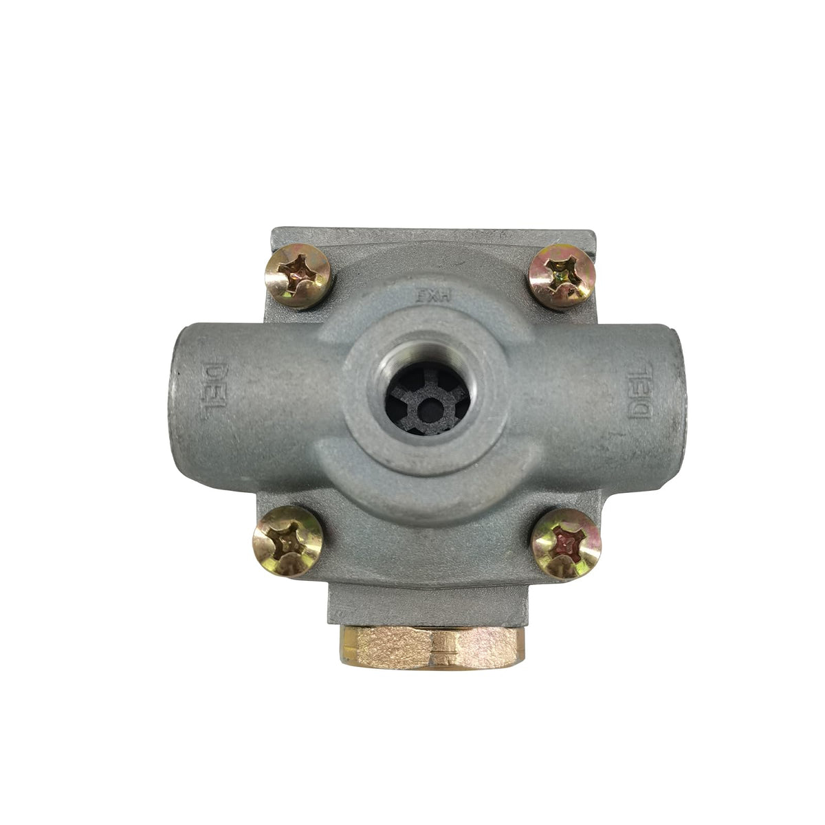 ZUVELLO valve installed on brake line demonstrating improved air release performance