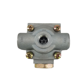 ZUVELLO valve installed on brake line demonstrating improved air release performance