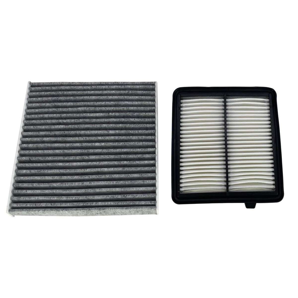 ZUVELLO engine filter front view showing pleated media for reliable airflow