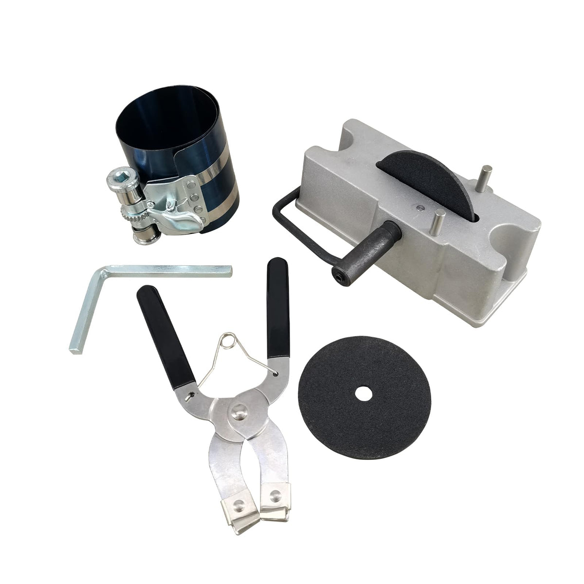 ZUVELLO front kit layout showing all included tools and organized benefits