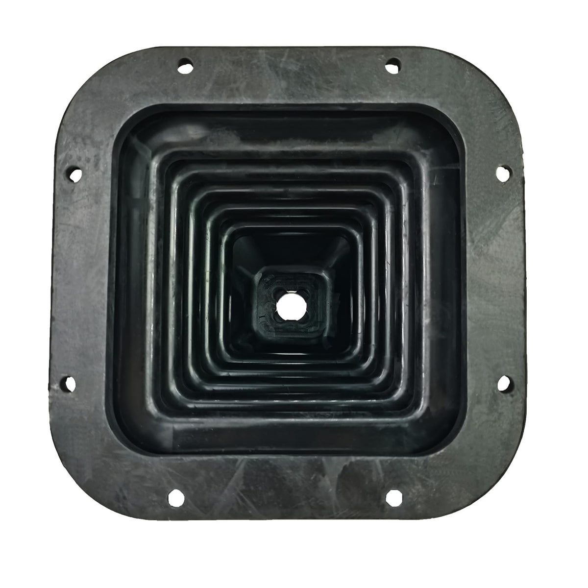 ZUVELLO shift boot next to ruler showing accurate size and scale